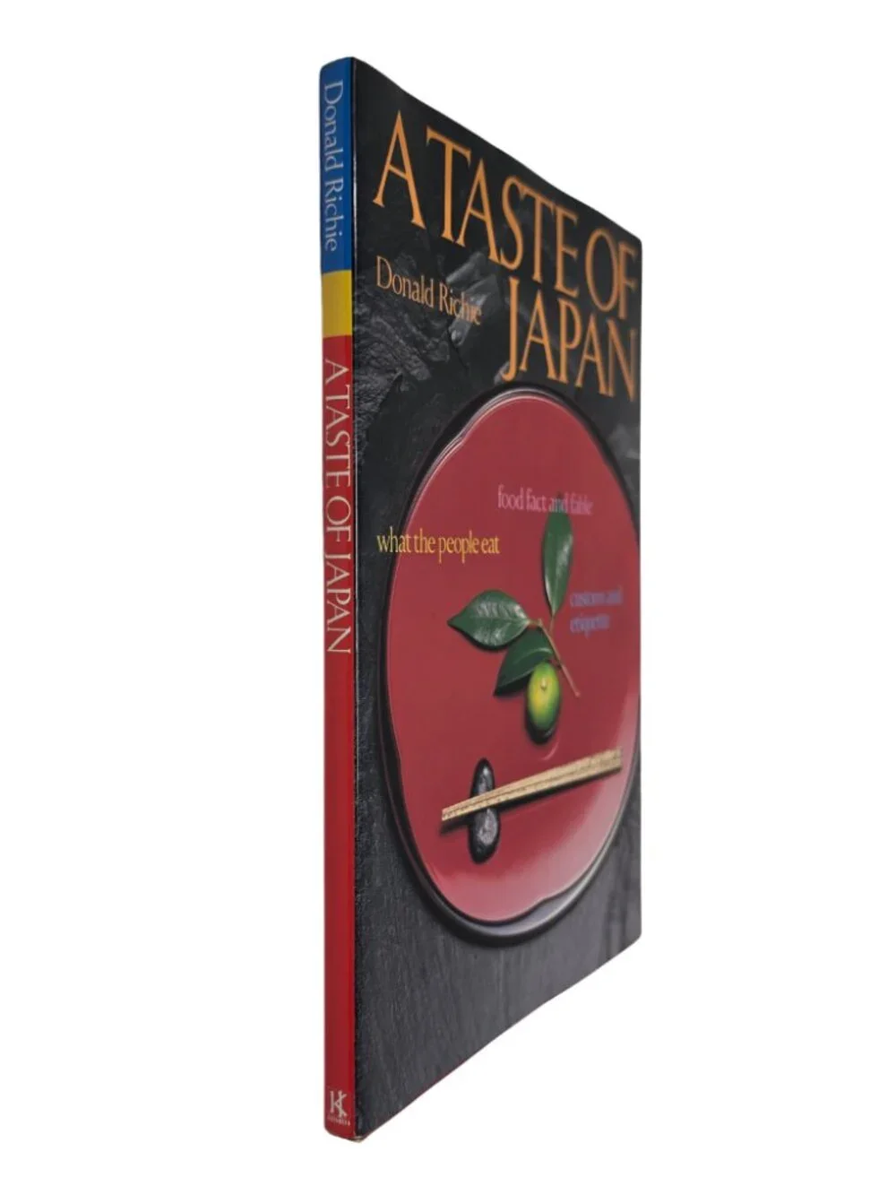 Vtg 1993 A Taste of Japan by Donald Richie Customs Cuisine Softcover Dust Jacket